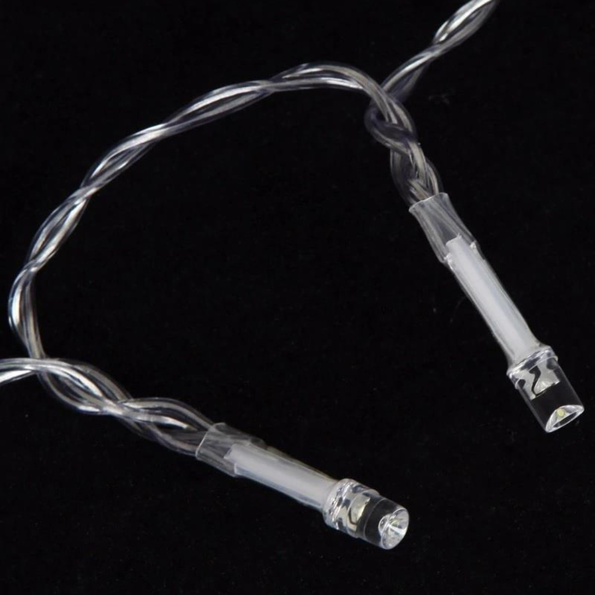 Dekoratif 10 Metre Günışığı Sarı Renk Pilli Şeffaf Ip Led Lamba