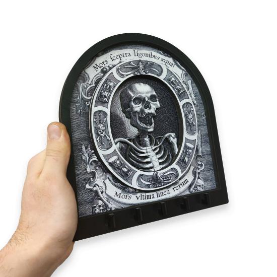 Gotik İskelet Temalı Boyutlu Anahtar Askılık