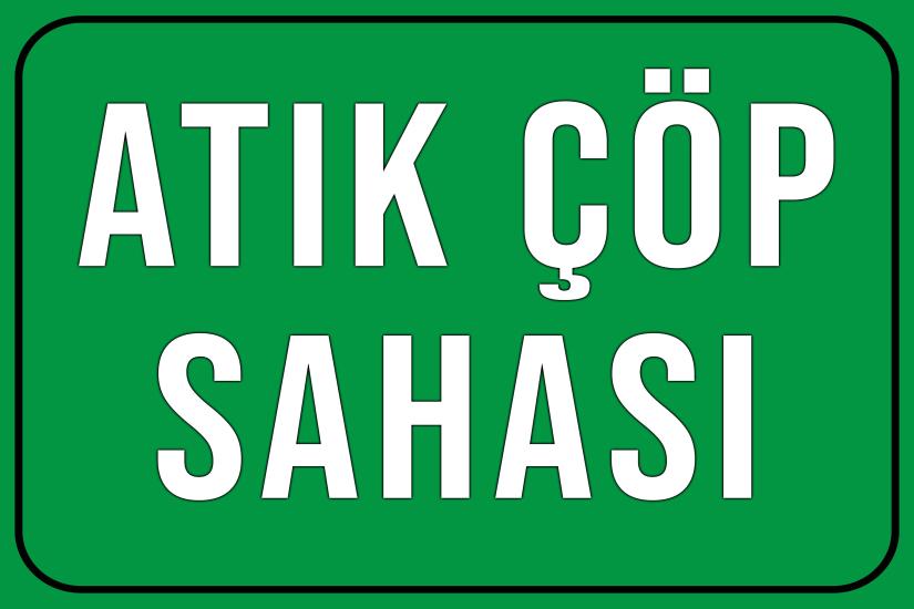 Atık Çöp Sahası 20x30 cm Ahşap