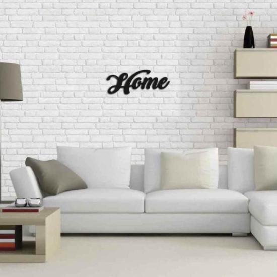 Dekoratif Mdf Home Ev Ahşap Duvar Dekoru Duvar Yazı Tablo