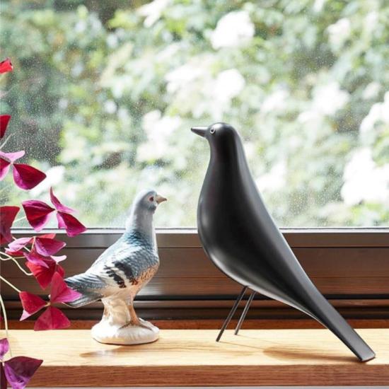 Dekoratif Orta Boy Kuş Biblo Ev Ofis Aksesuarı Dekor Süs