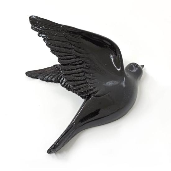 Dekoratif Üç Boyutlu Uçan Kuş Duvar Dekoru Model B Biblo