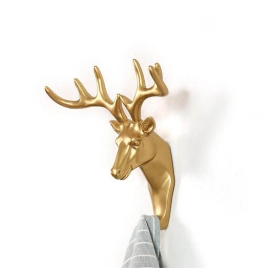 Geyik Boynuz Duvar Dekor  Askılık