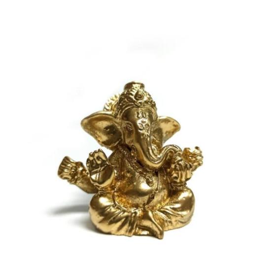 Minyatür 5 Cm Hint Ganesh Fil Buda Biblo Teraryum Süs