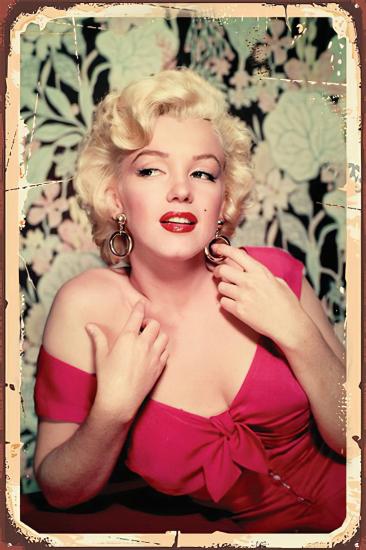 Ahşap Plaka Marilyn Monroe 20x30 cm