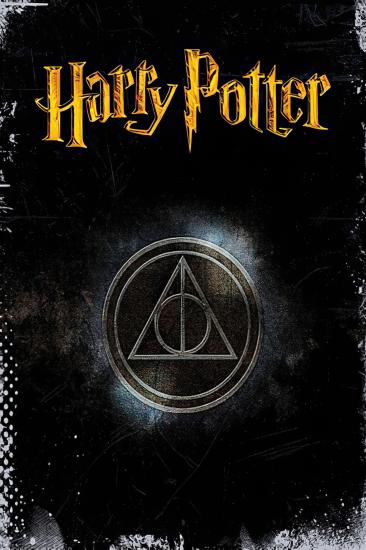 Retro Ahşap Plaka Harry Potter 20x30 cm